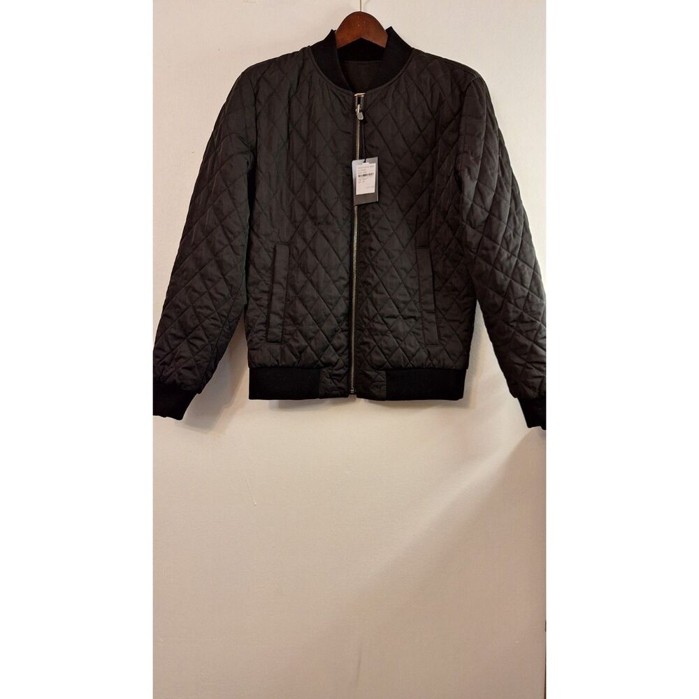 ALTON LANE Bomber Jacket Men's M Water Resistant Reversible Full Zip Quilted - Picture 1 of 6
